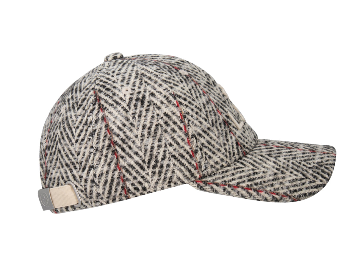 Casquette « Héritage » Ton sur Ton Grand Chevron Blanc