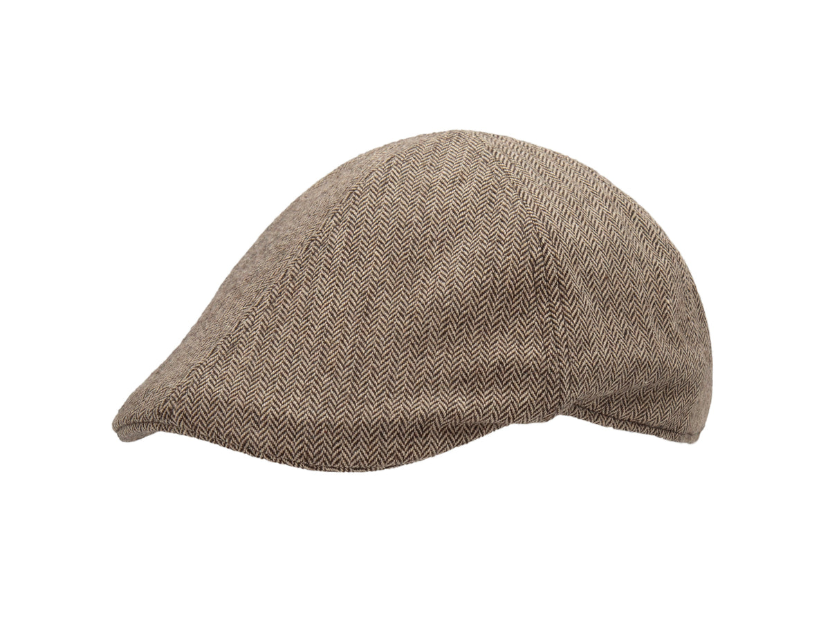 Brown Chevron Beret