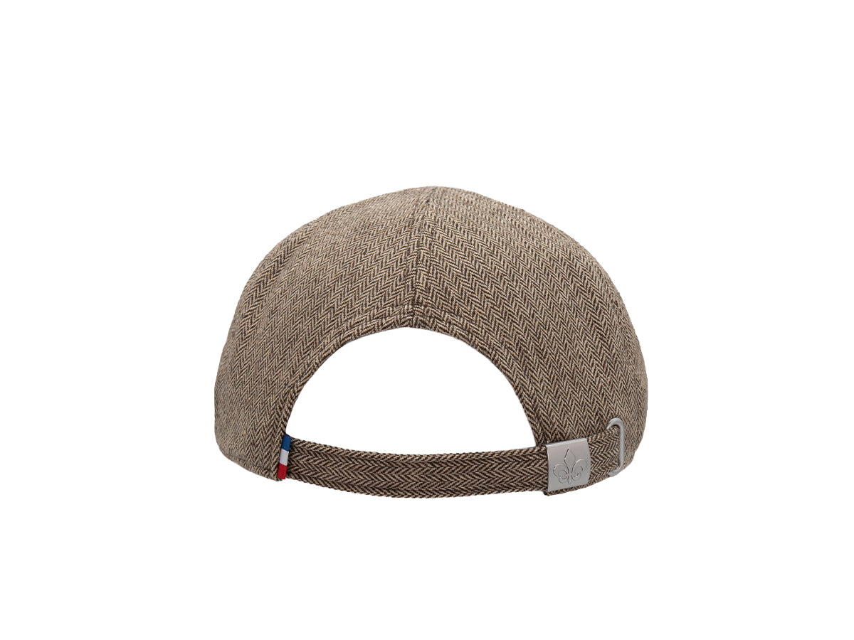 Brown Chevron Beret