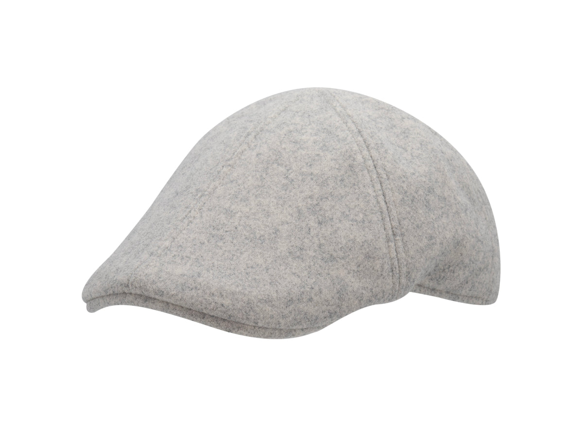Grey Felted Beret