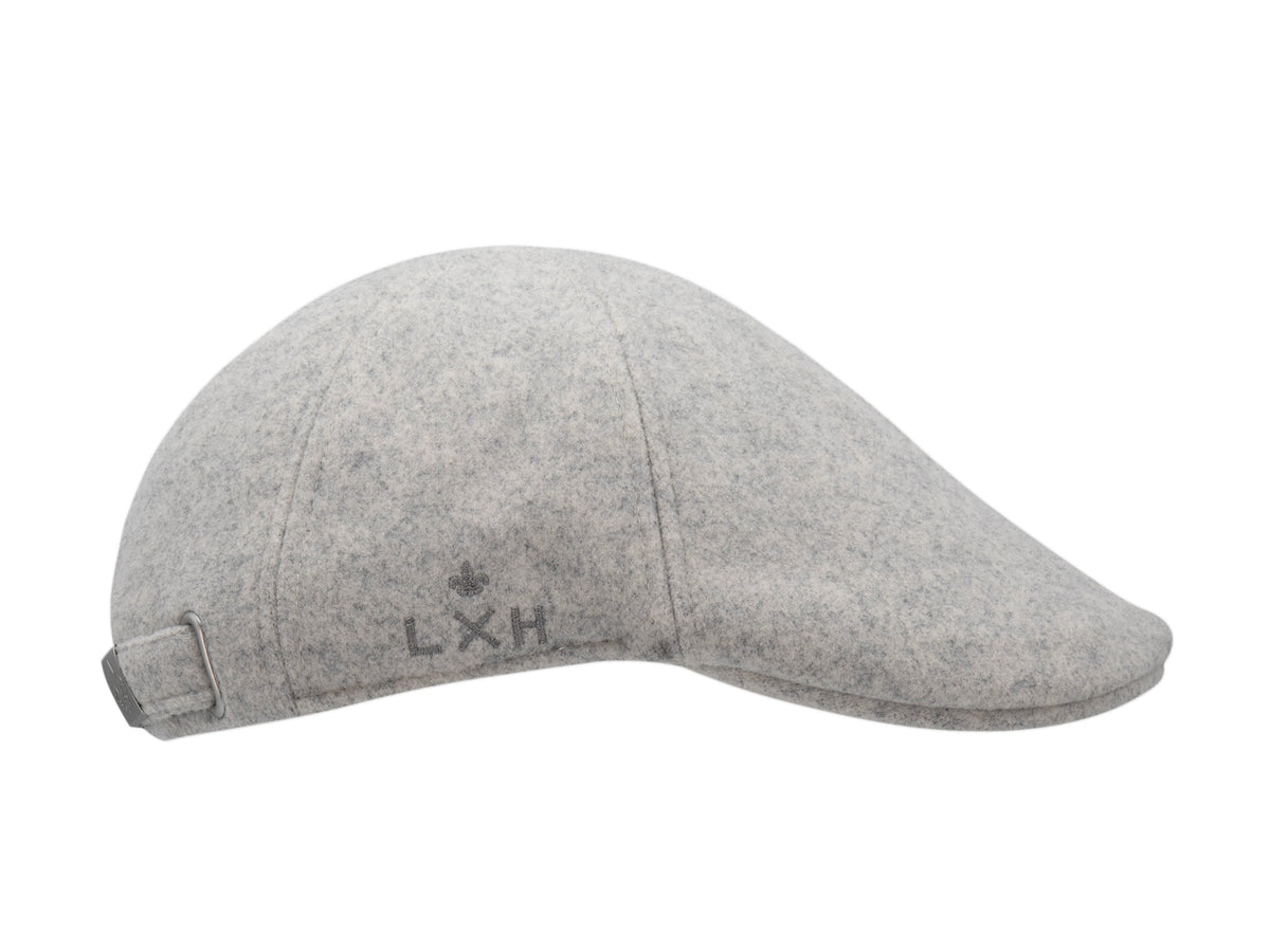 Grey Felted Beret