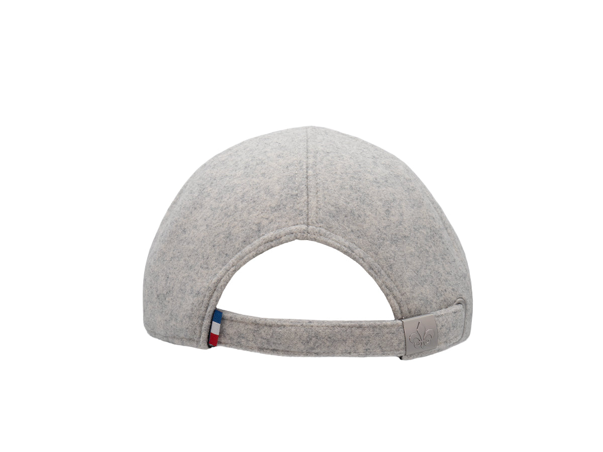 Grey Felted Beret