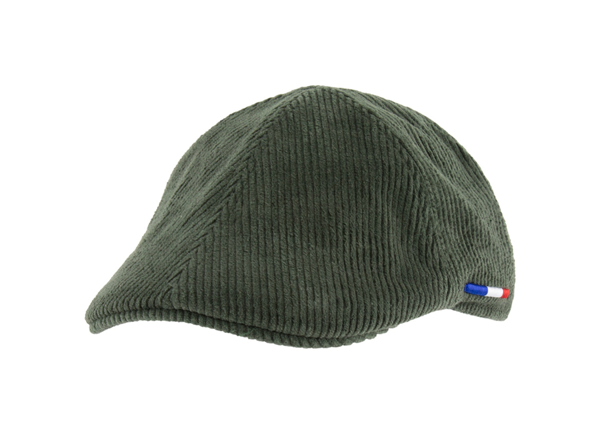 Forest Green Corduroy Beret