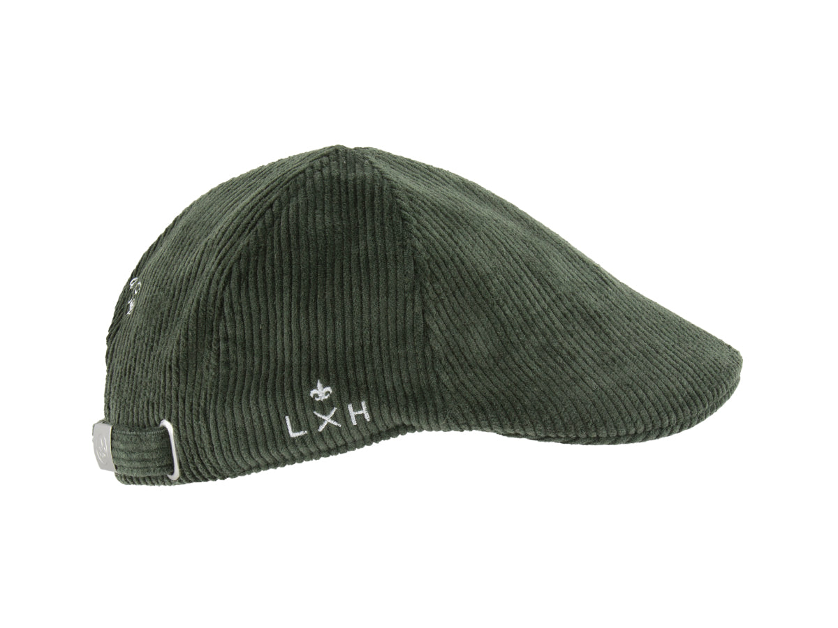 Forest Green Corduroy Beret