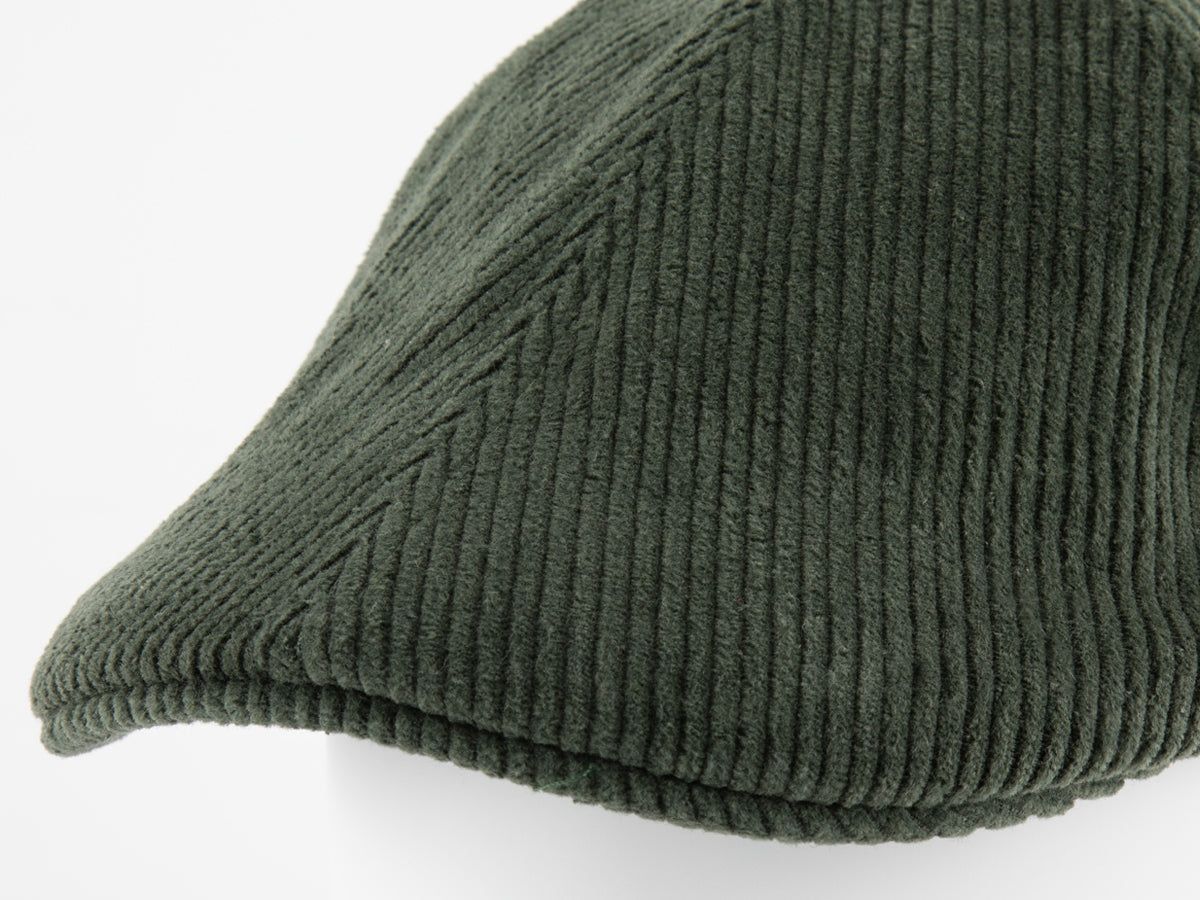 Forest Green Corduroy Beret