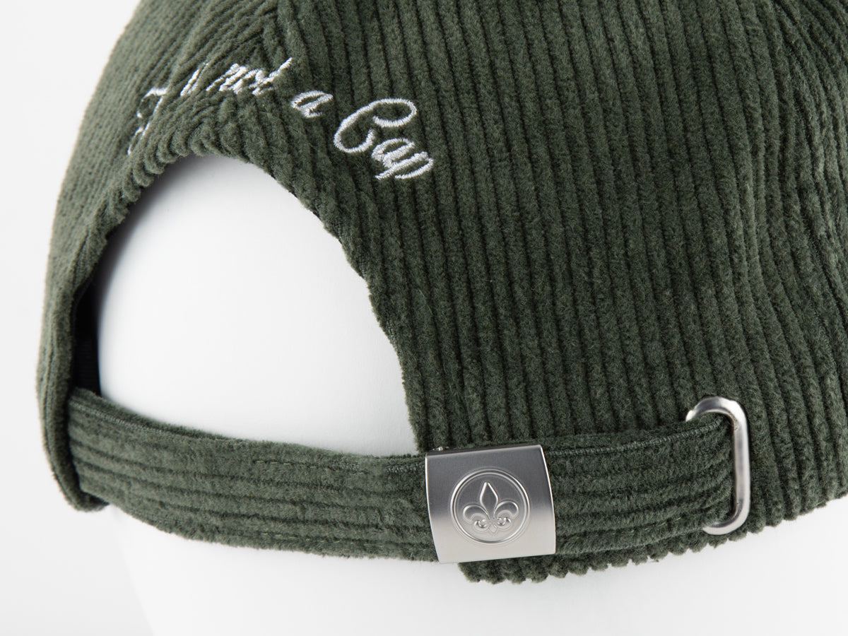 Forest Green Corduroy Beret