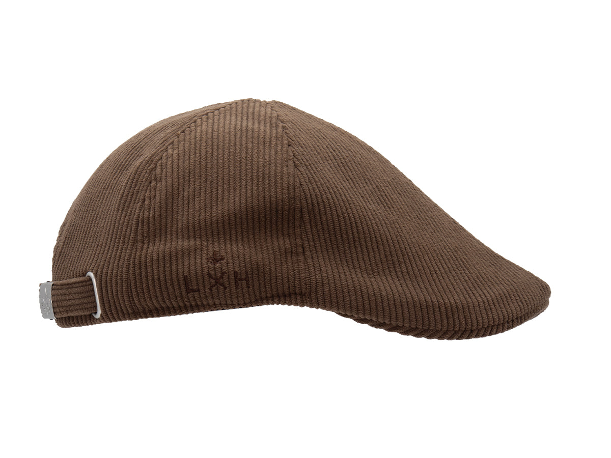 Brown Corduroy Beret