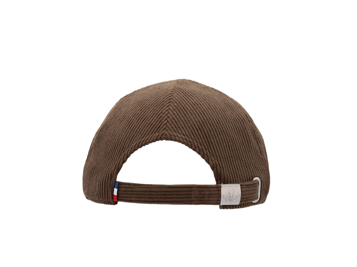 Brown Corduroy Beret