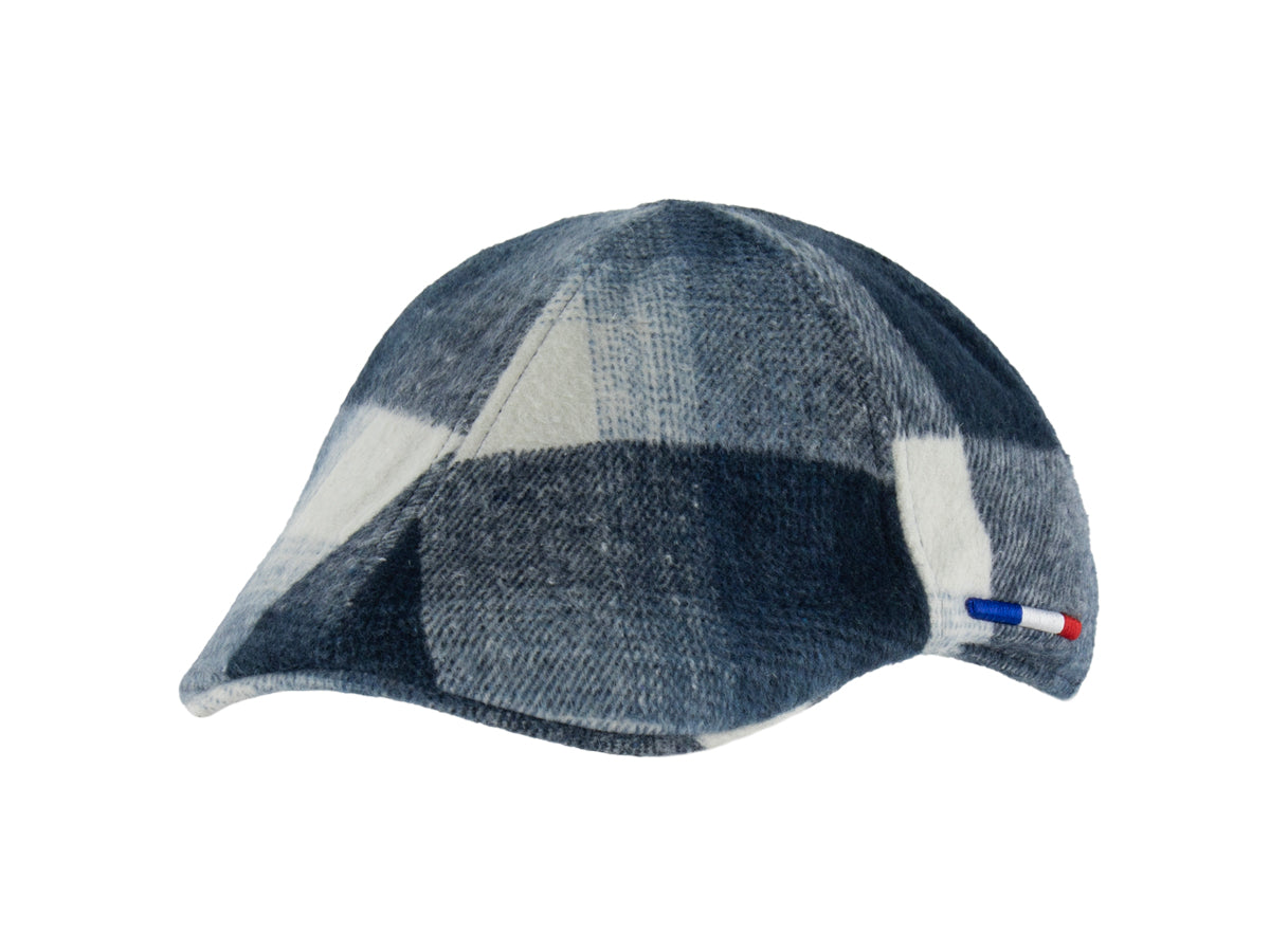 Blue Tartan Beret