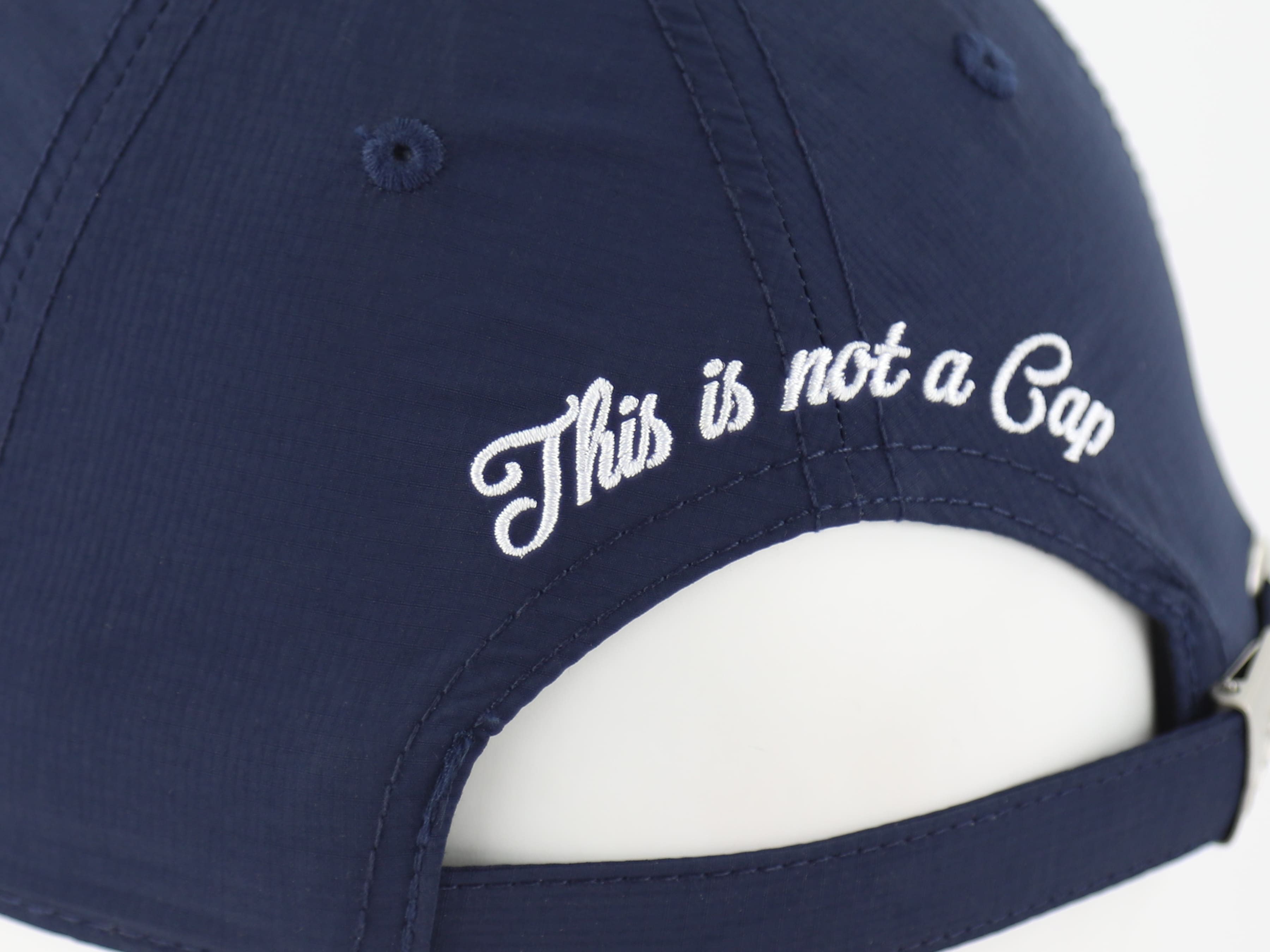 "Heritage" Nylon Cap, Plain, Navy Blue