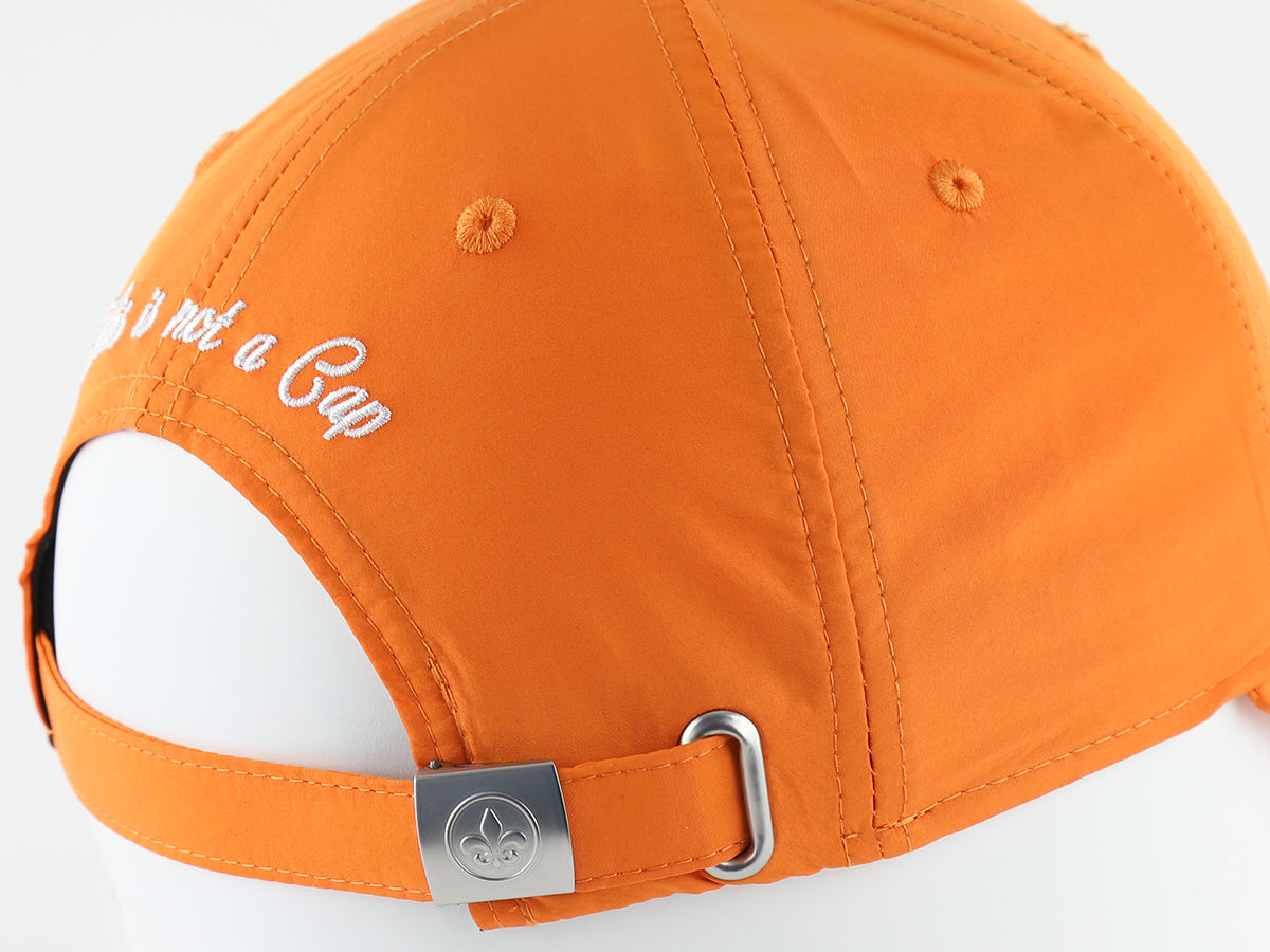 Orange Nylon “Heritage” Cap