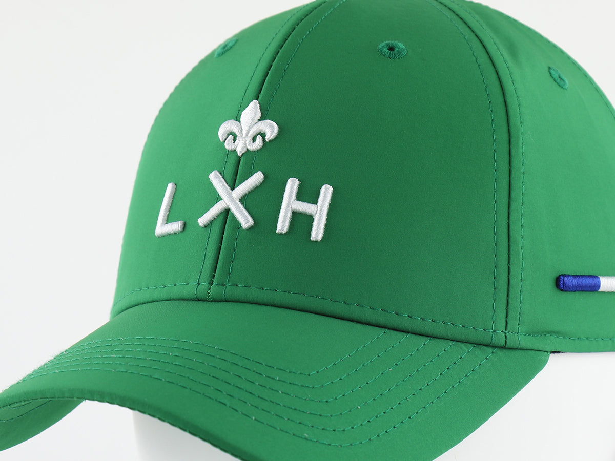 Casquette « Héritage » Nylon Vert Bottega