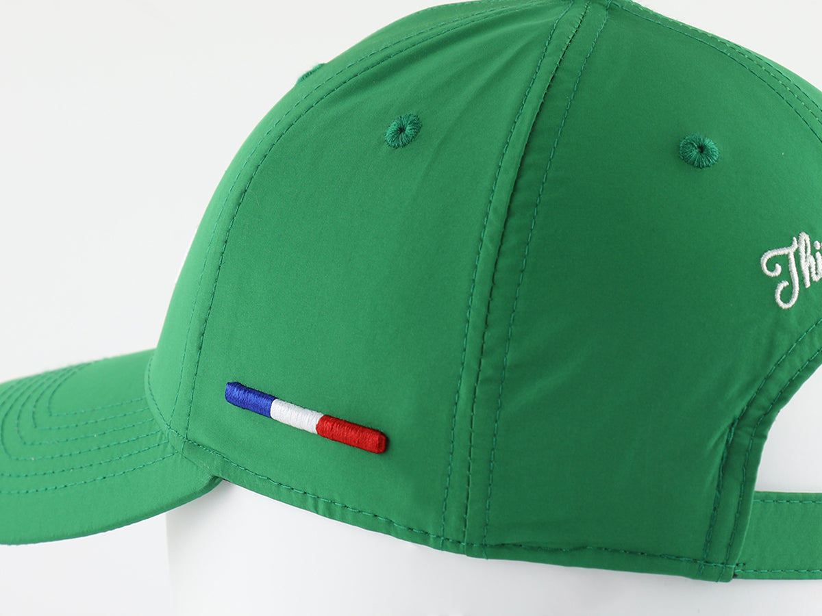 Casquette « Héritage » Nylon Vert Bottega