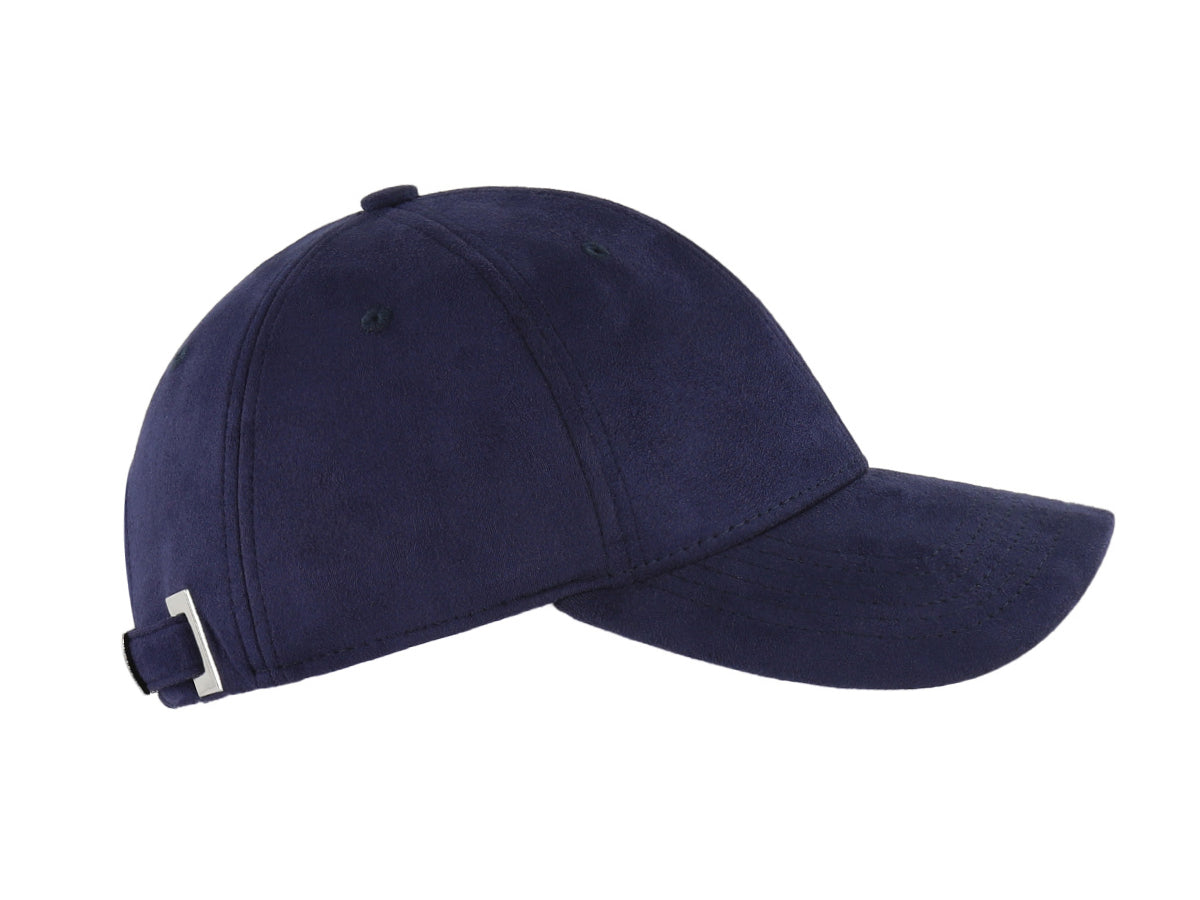 Casquette « ADN » Suédine Bleu Marine