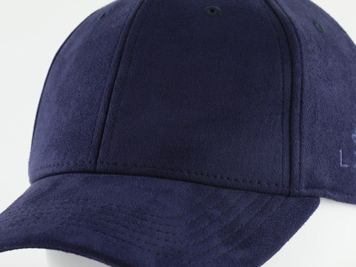 Casquette « ADN » Suédine Bleu Marine