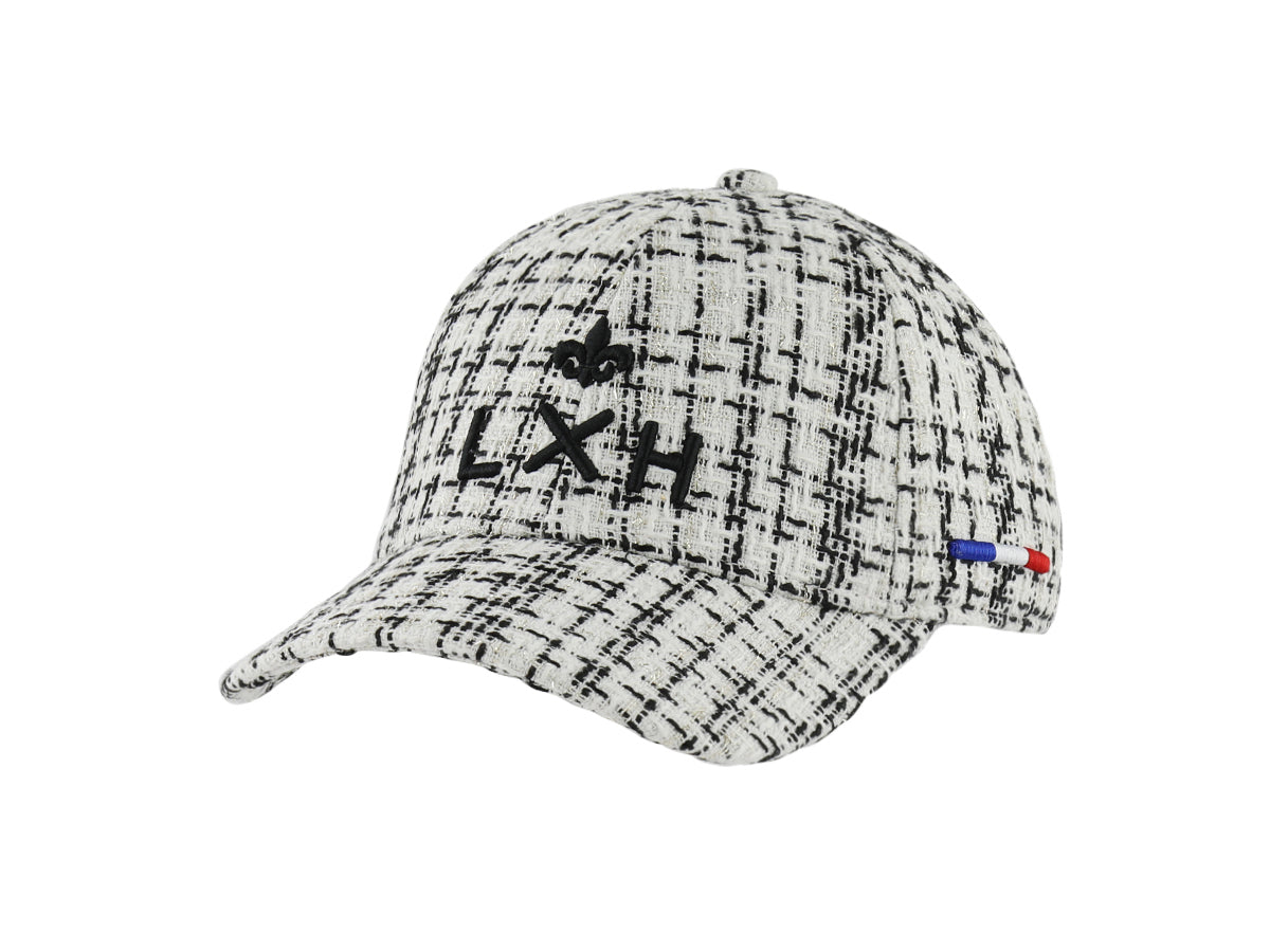 Casquette « Héritage » Tweed Blanc