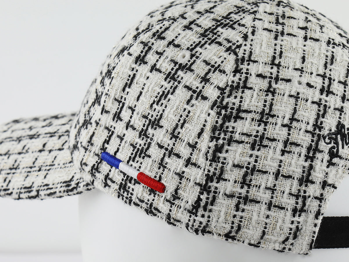 White Tweed “Heritage” Cap