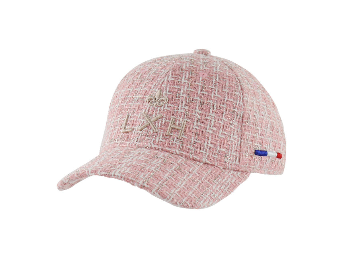 Casquette « Héritage » Tweed Rose