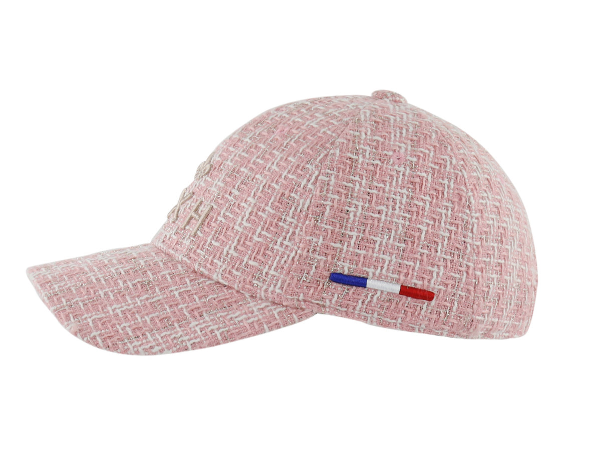 Casquette « Héritage » Tweed Rose