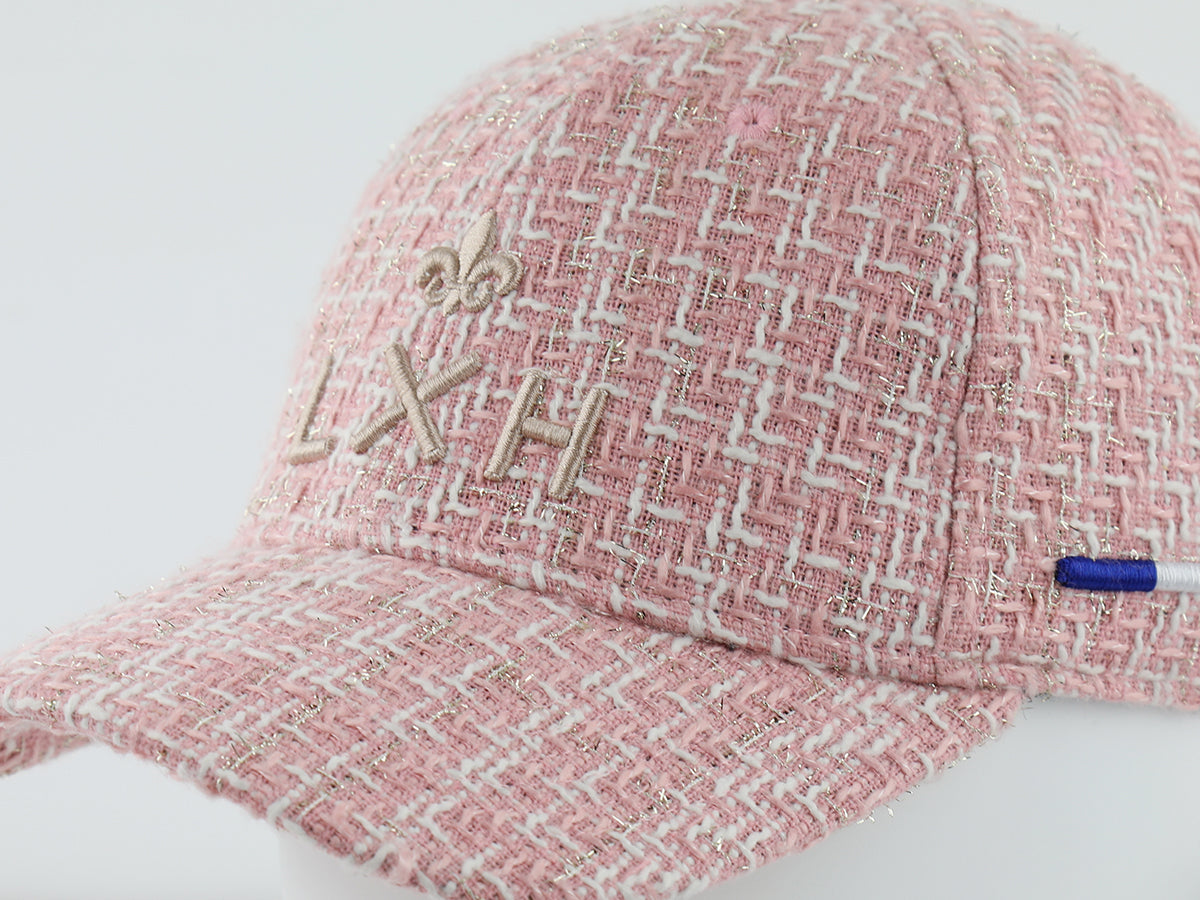 Pink Tweed “Heritage” Cap