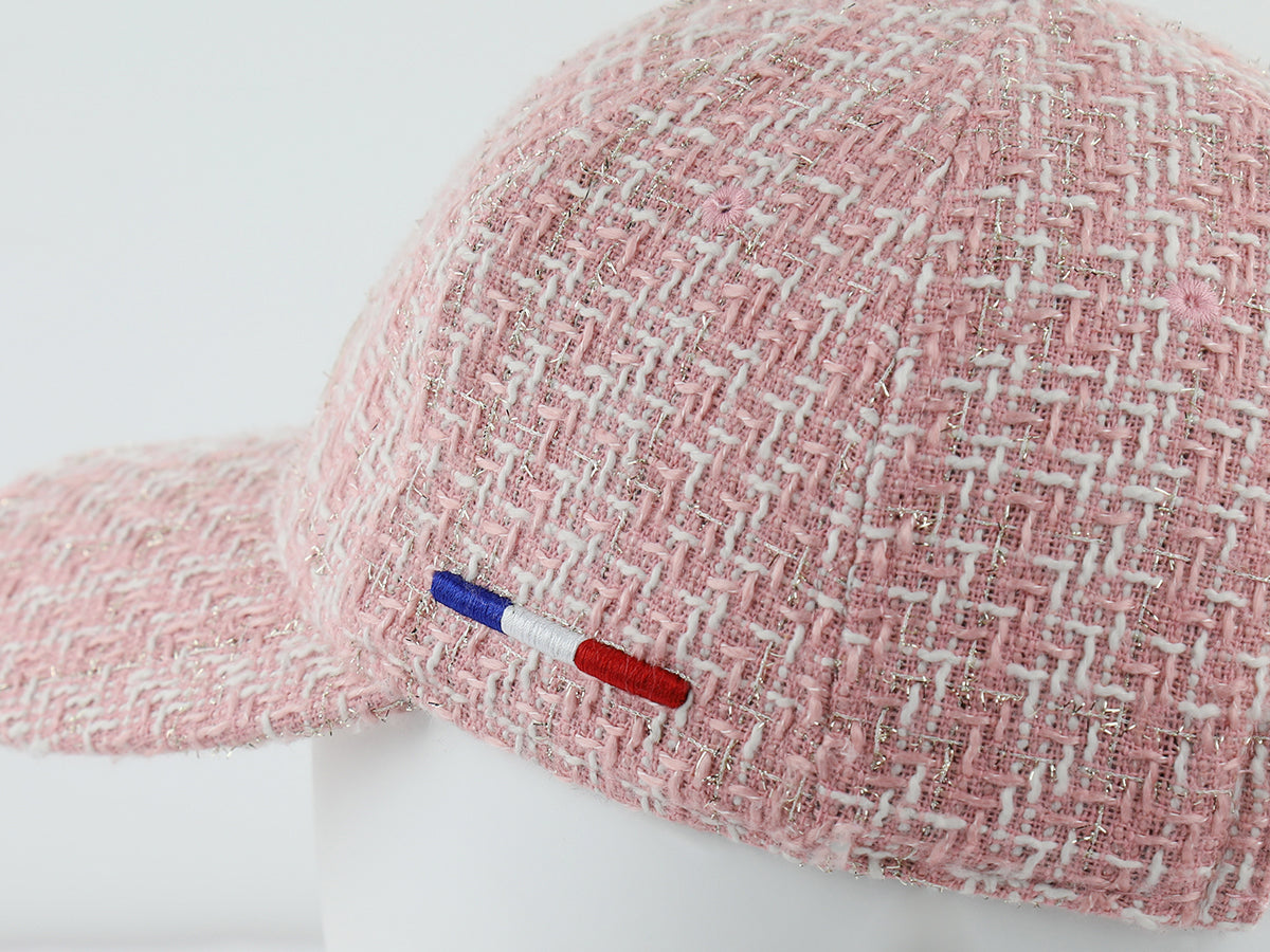 Pink Tweed “Heritage” Cap