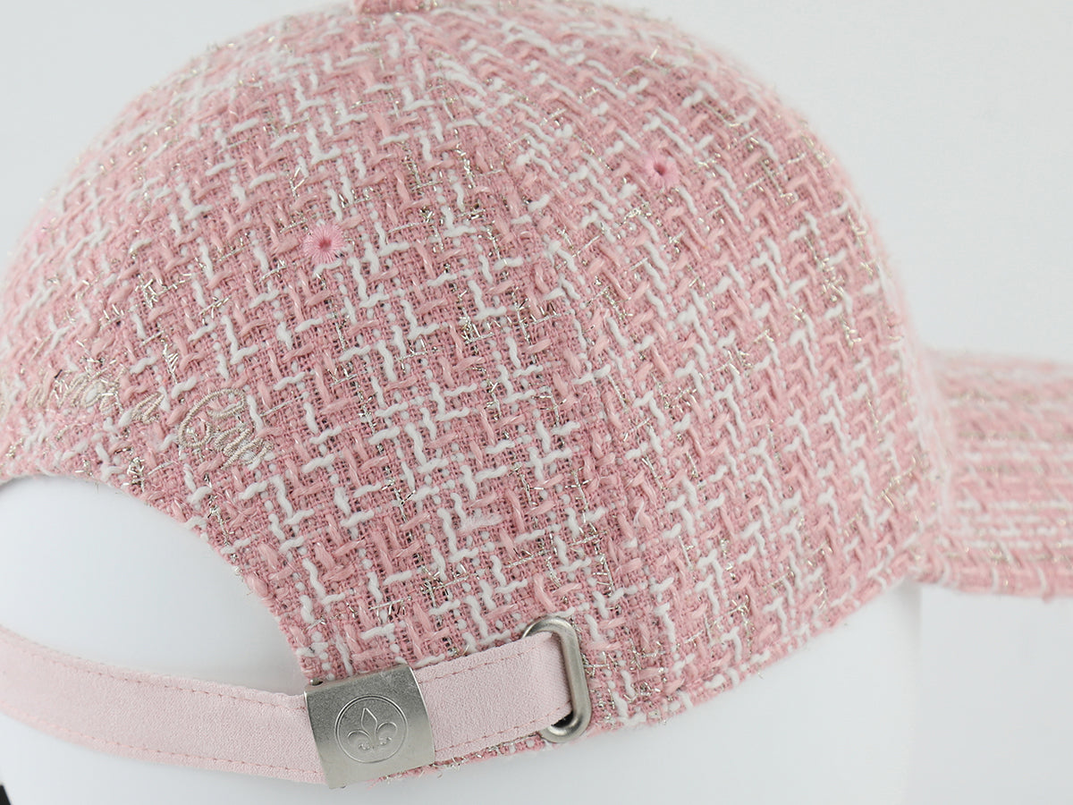 Pink Tweed “Heritage” Cap