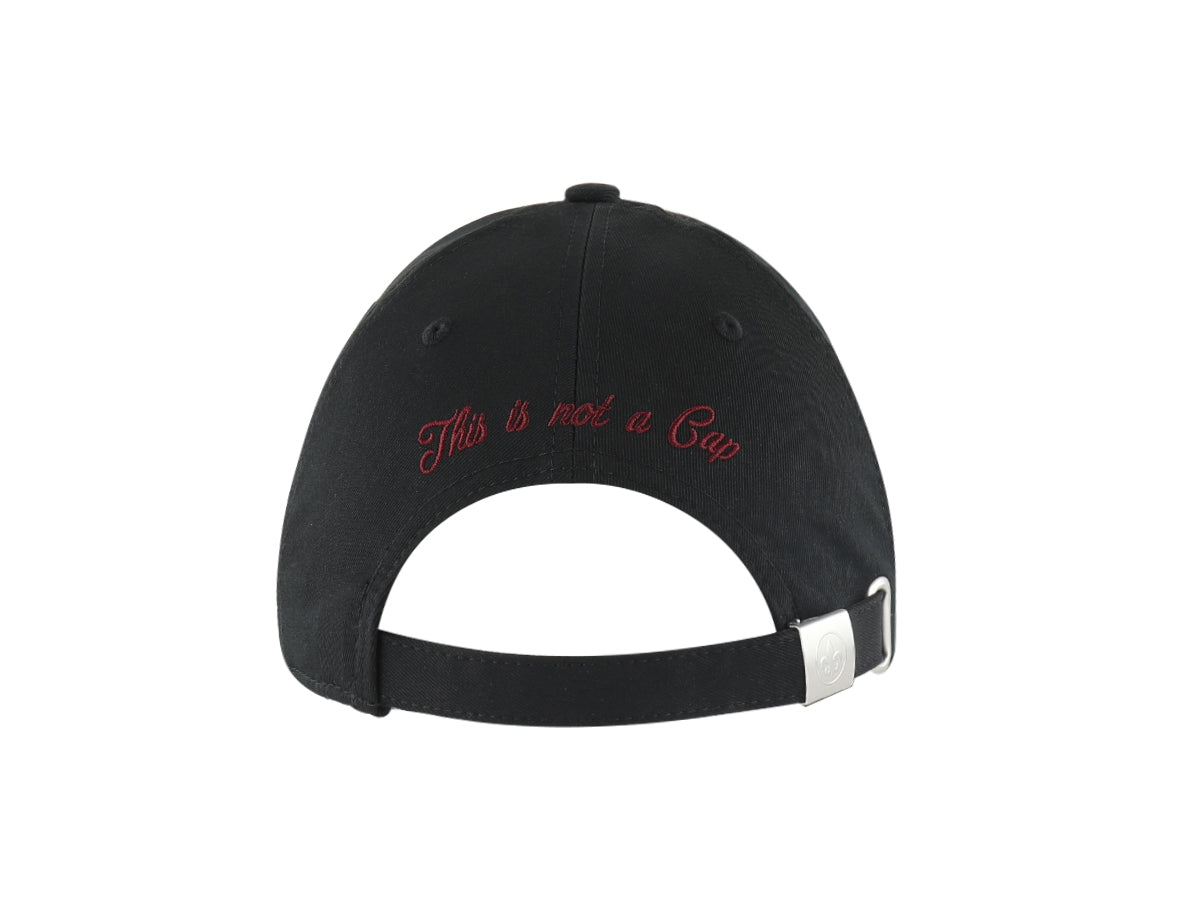 Black Pop Cotton “Heritage” Cap