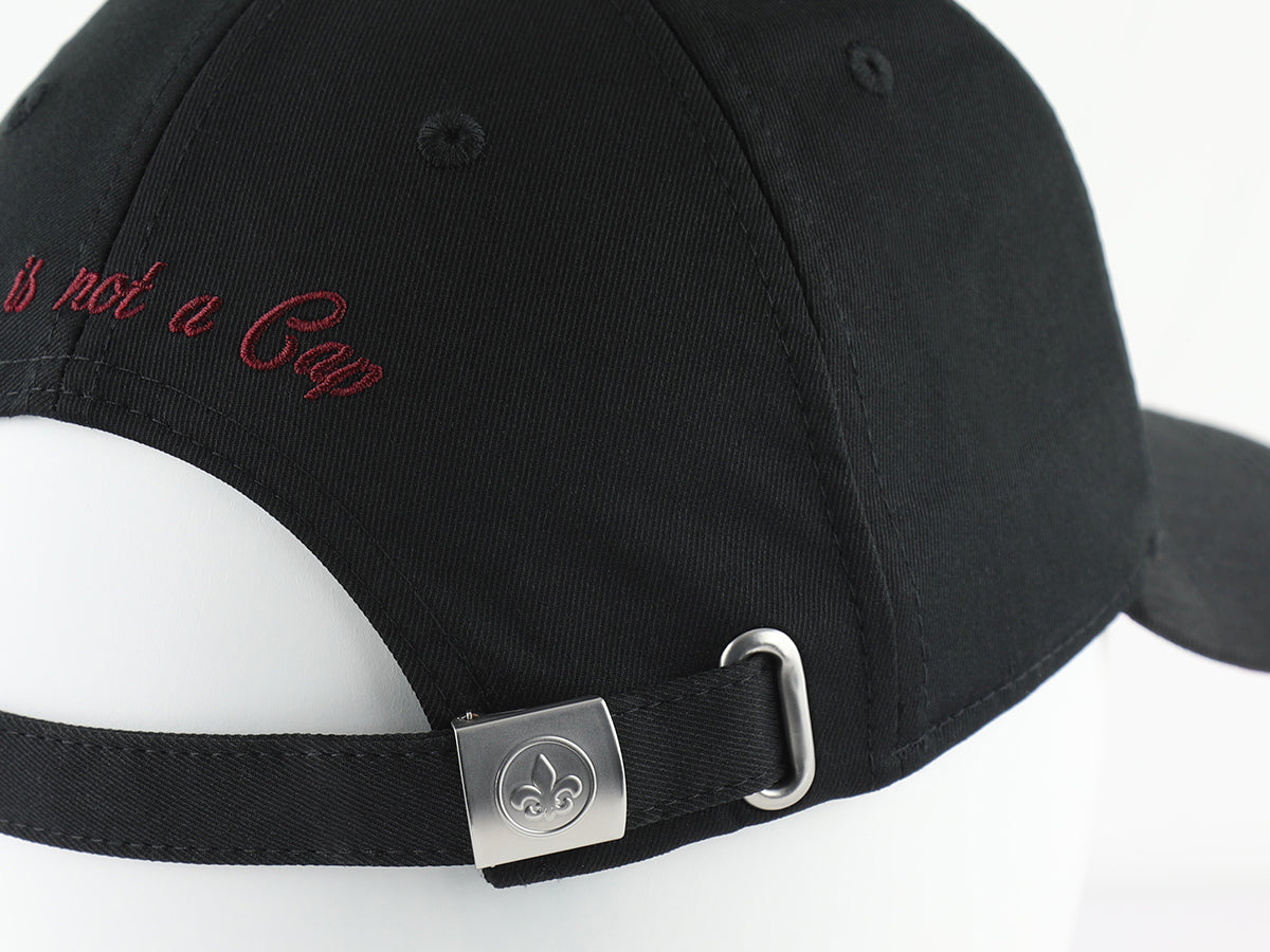 Black Pop Cotton “Heritage” Cap