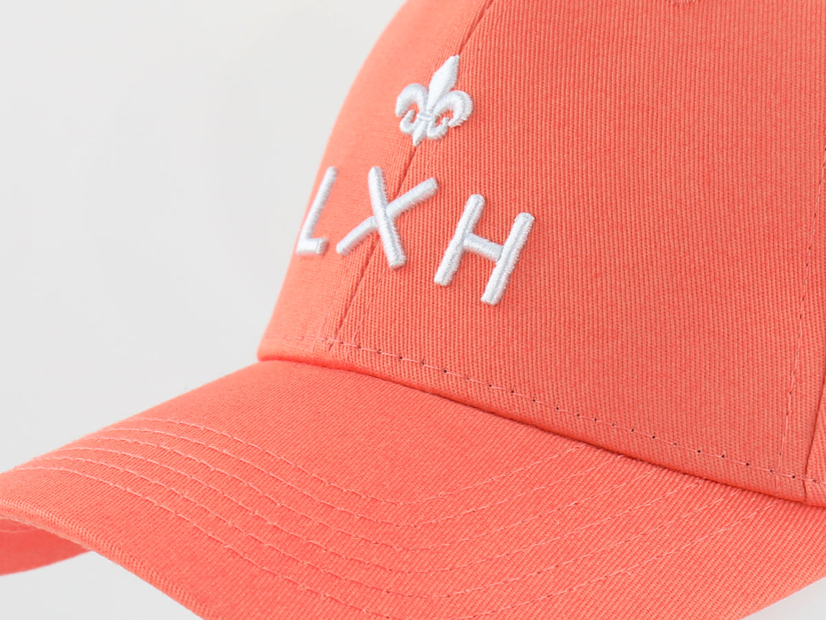 “Heritage” Cap Cotton Corsica Coral