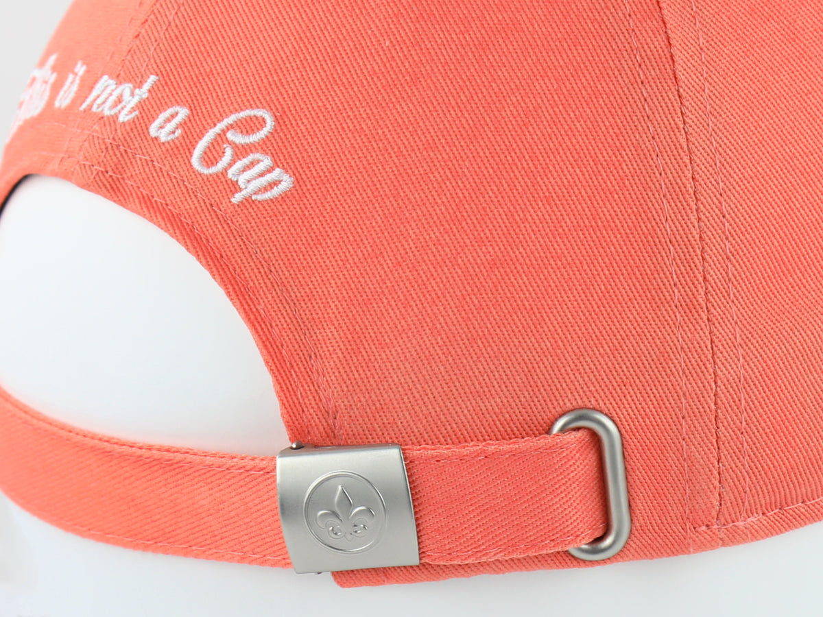 “Heritage” Cap Cotton Corsica Coral