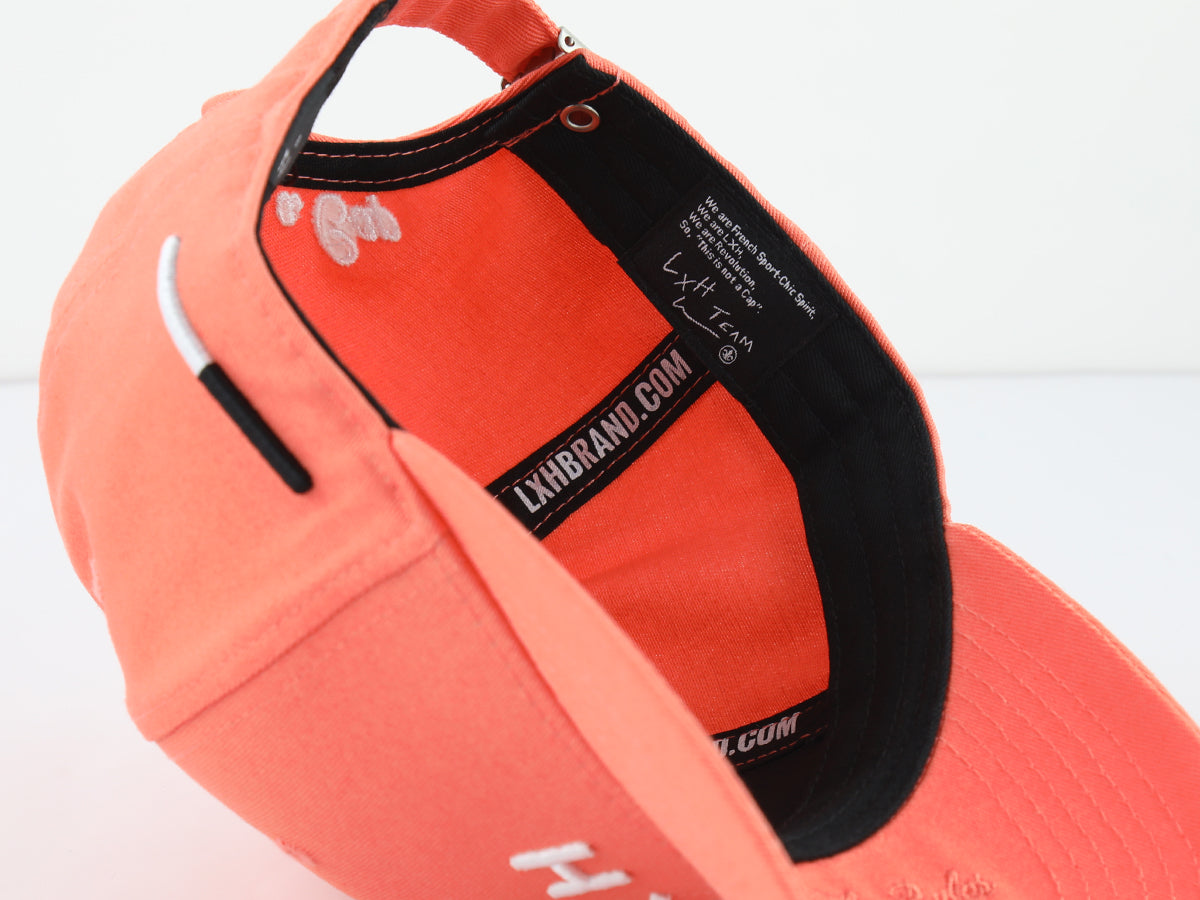 “Heritage” Cap Cotton Corsica Coral