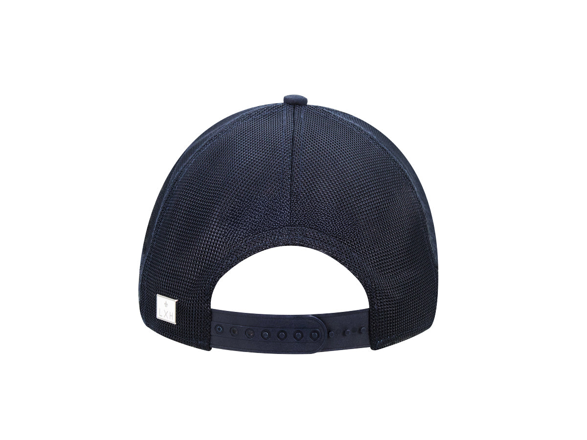 Casquette « Évasion » Ton sur Ton Coton Bleu Marine