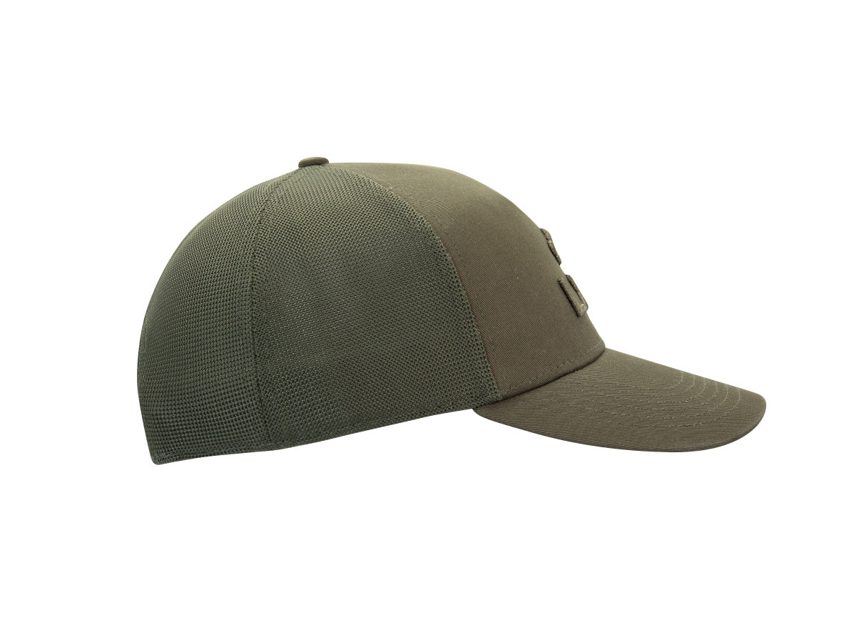 Casquette Évasion Coton Ton sur Ton Kaki