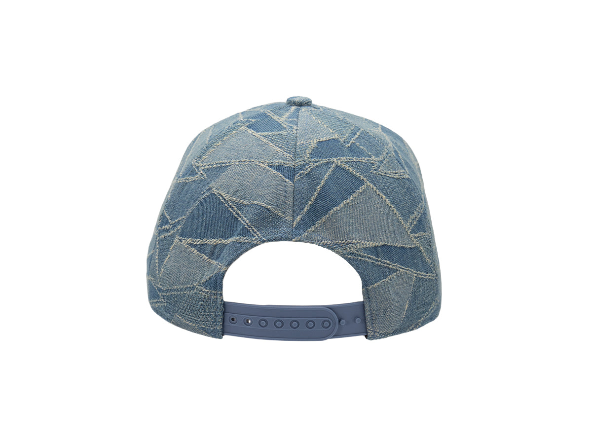 Evasion Tone-on-Tone Patchwork Jeans Cap