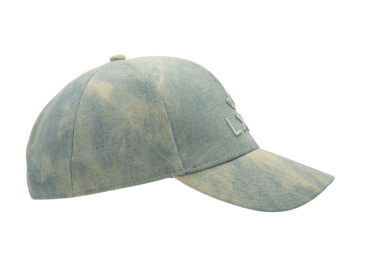 Evasion Tone-on-Tone Faded Jeans Cap