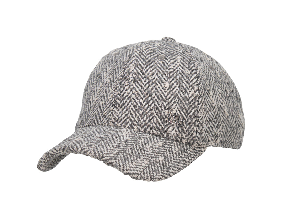 Casquette « Prestige » Chevron Moucheté Gris