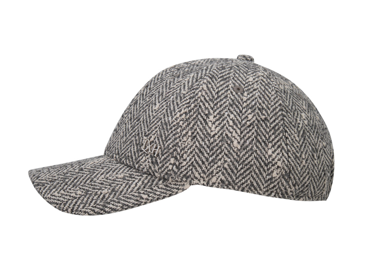 Casquette « Prestige » Chevron Moucheté Gris