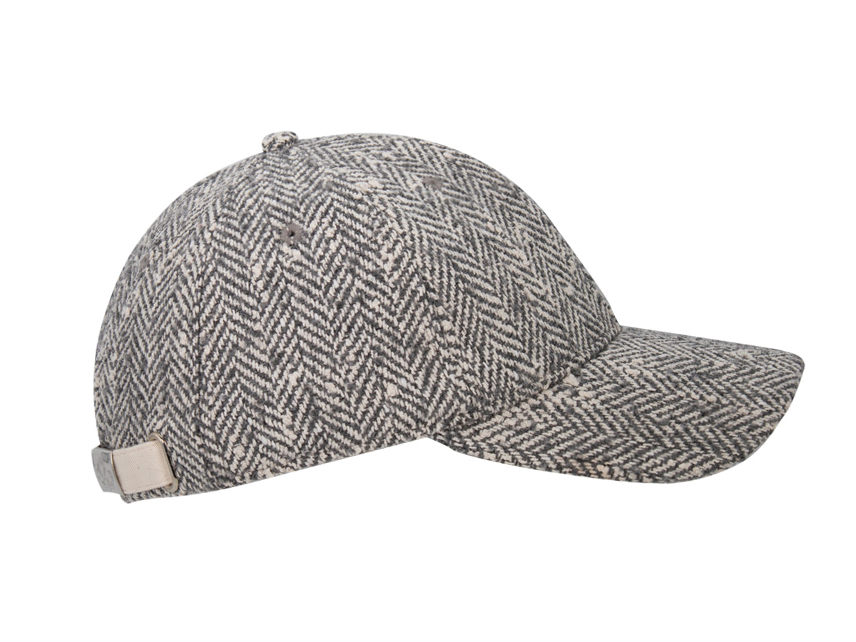 Casquette « Prestige » Chevron Moucheté Gris