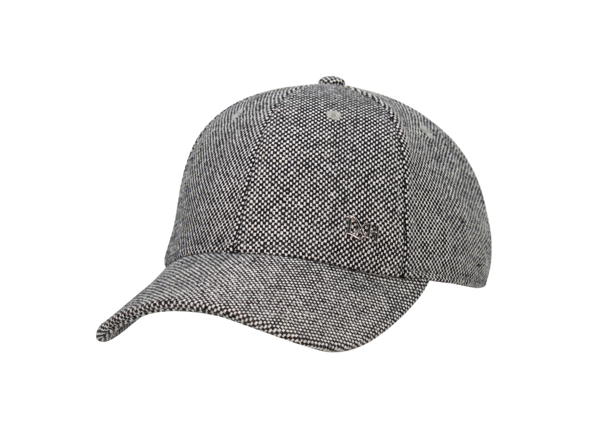 Casquette « Prestige » Gros Caviar Noir / Gris