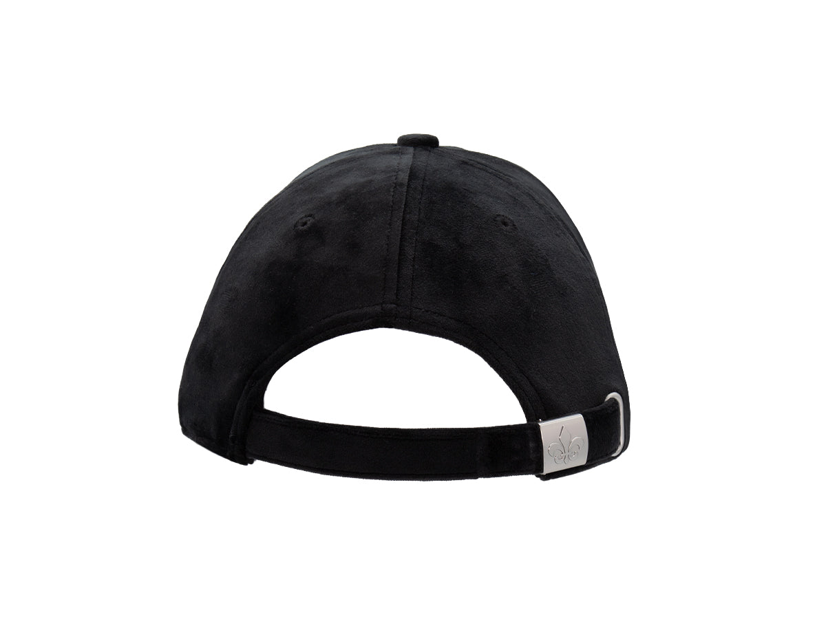 Black Silk Velvet Prestige Cap