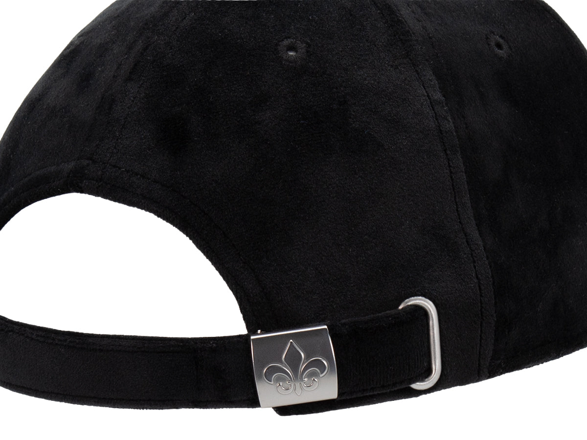 Black Silk Velvet Prestige Cap
