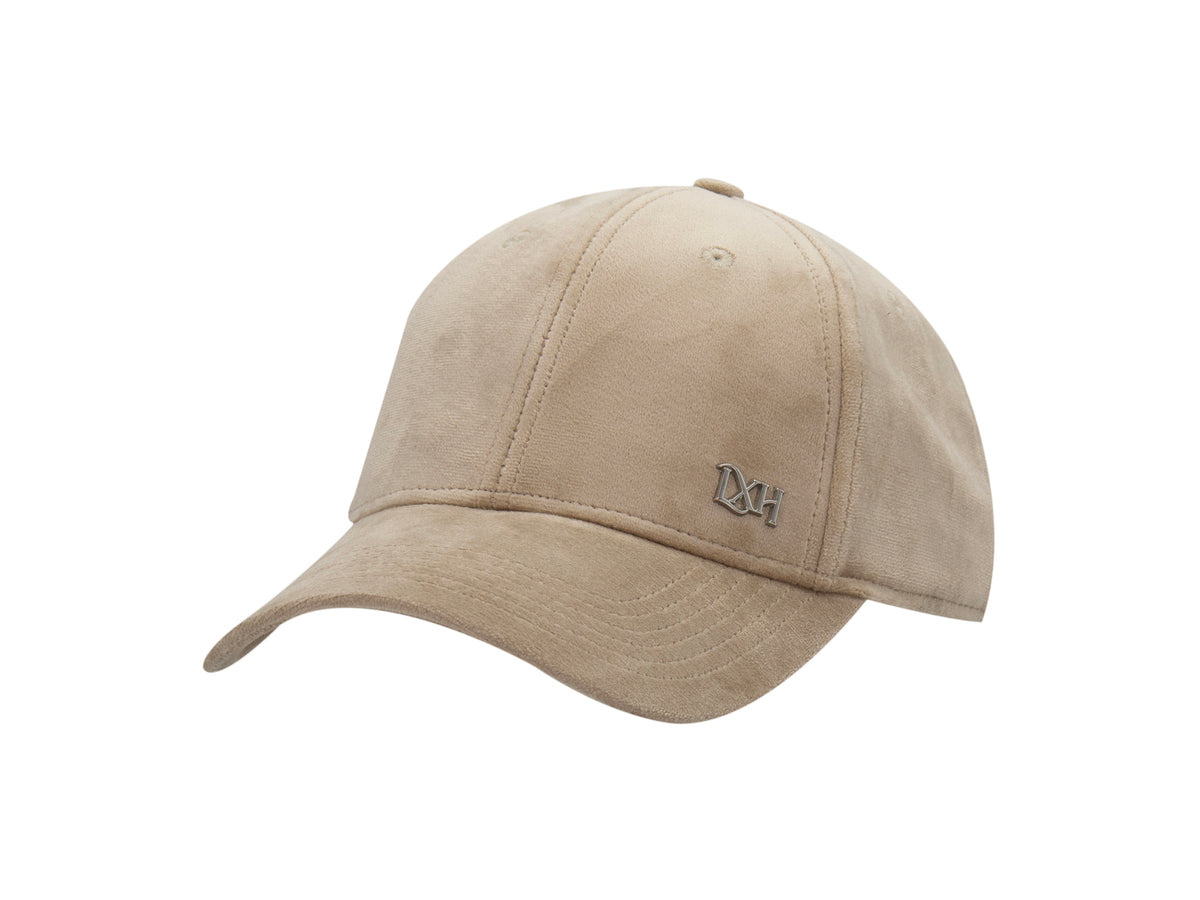 Taupe Silk Velvet Prestige Cap