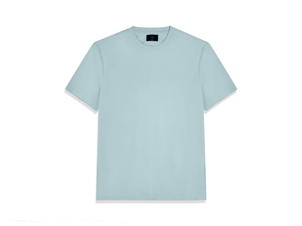 Sky Blue Cotton T-shirt