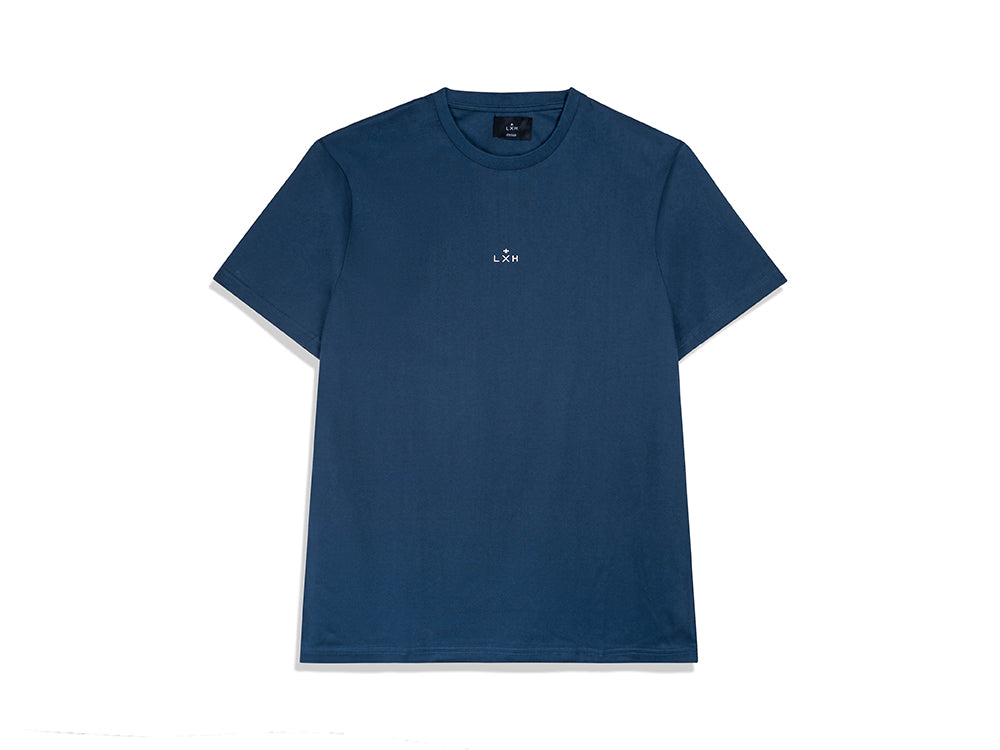 Navy Blue Cotton T-shirt
