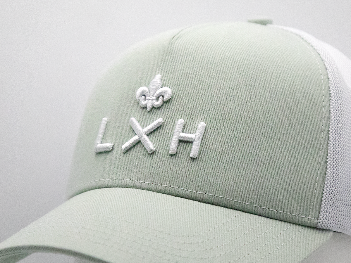 Casquette Shades Soft Menthe / Blanc