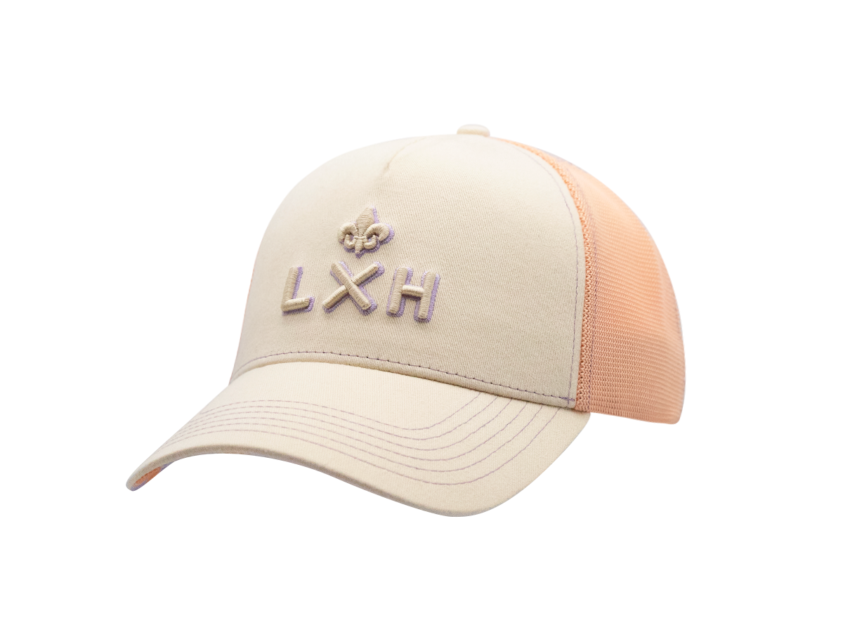 Casquette Shades Wavy Beige / Pêche 1