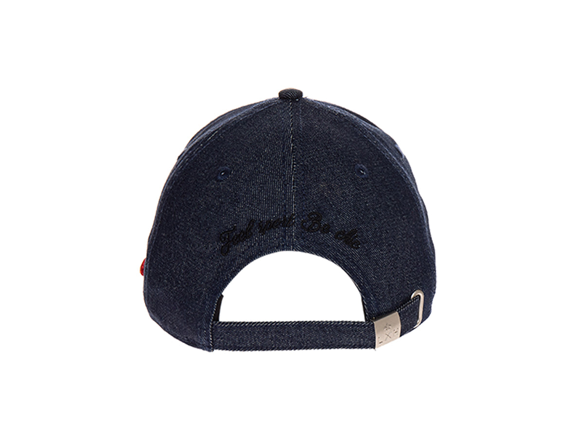 Casquette Jeans Bleu Foncé LXH Memphis Jean 2