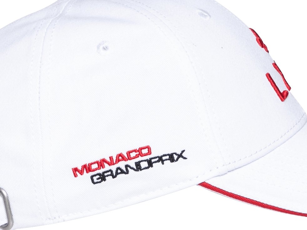 Casquette Coton Monaco GP Blanc LXH Collaboration Coton 2