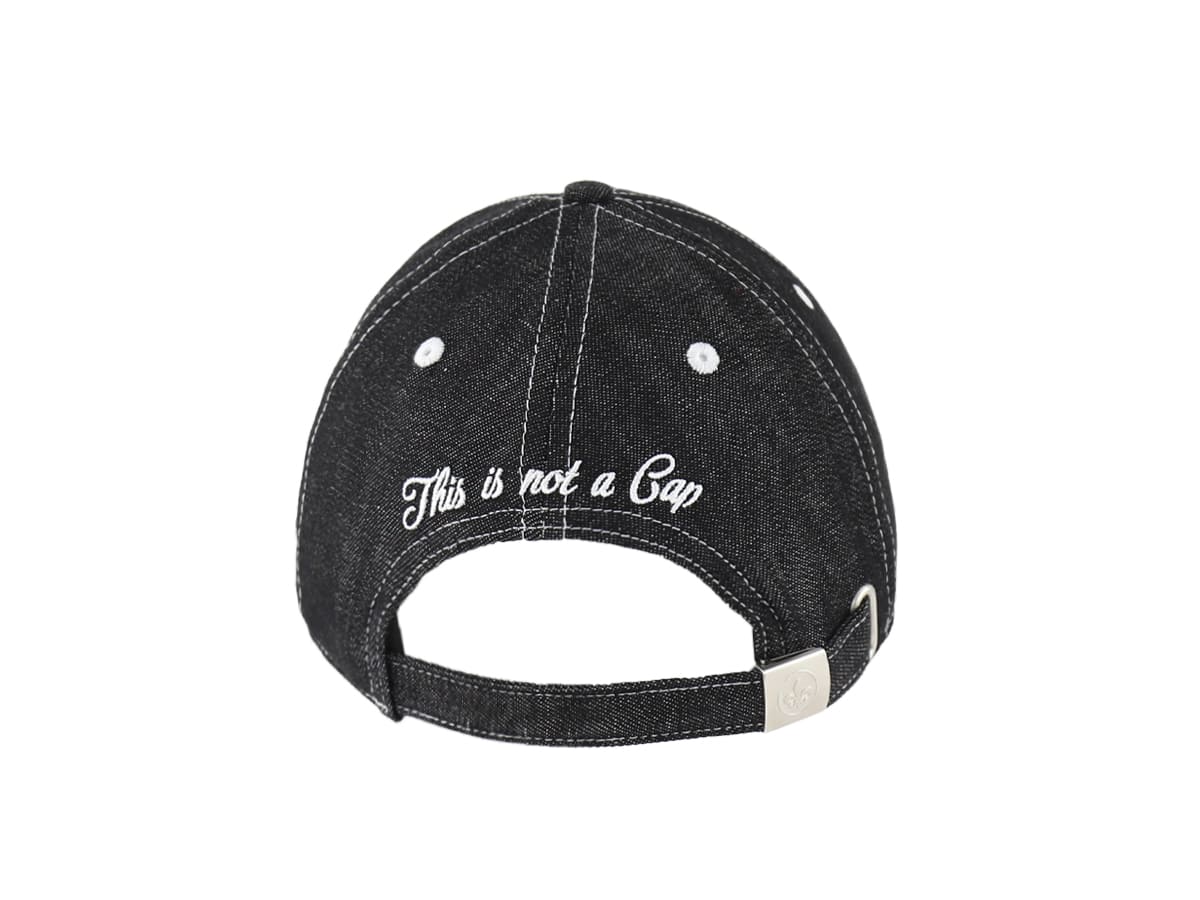 Casquette Jeans Noir LXH Memphis Jean 4