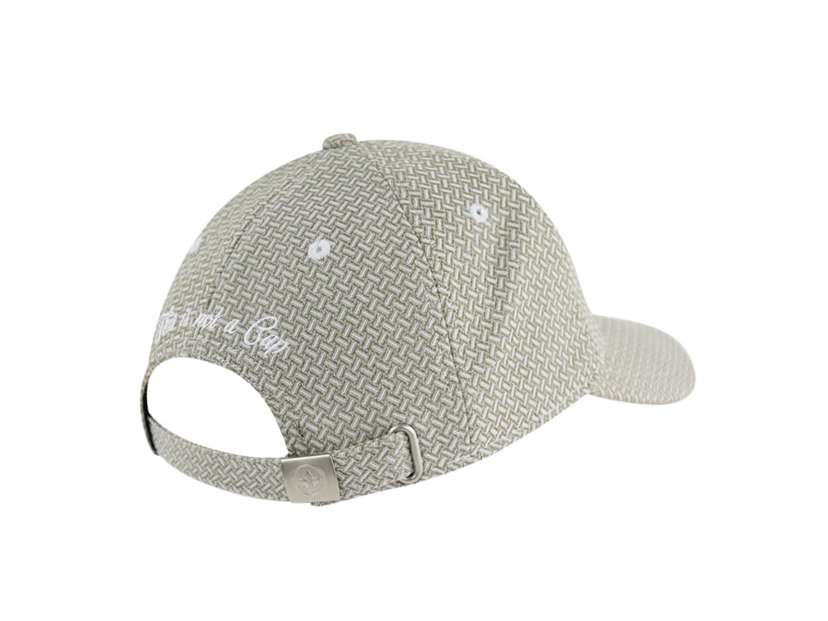 Casquette Motif Tissé Vert Olive LXH Athènes  5